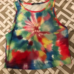 Tie Dye Crop Top